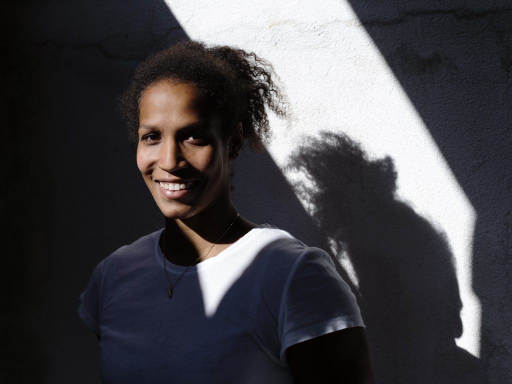 Bob-Olympiasiegerin Mariama Jamanka in ihrem Trainingsquartier in Thüringen.