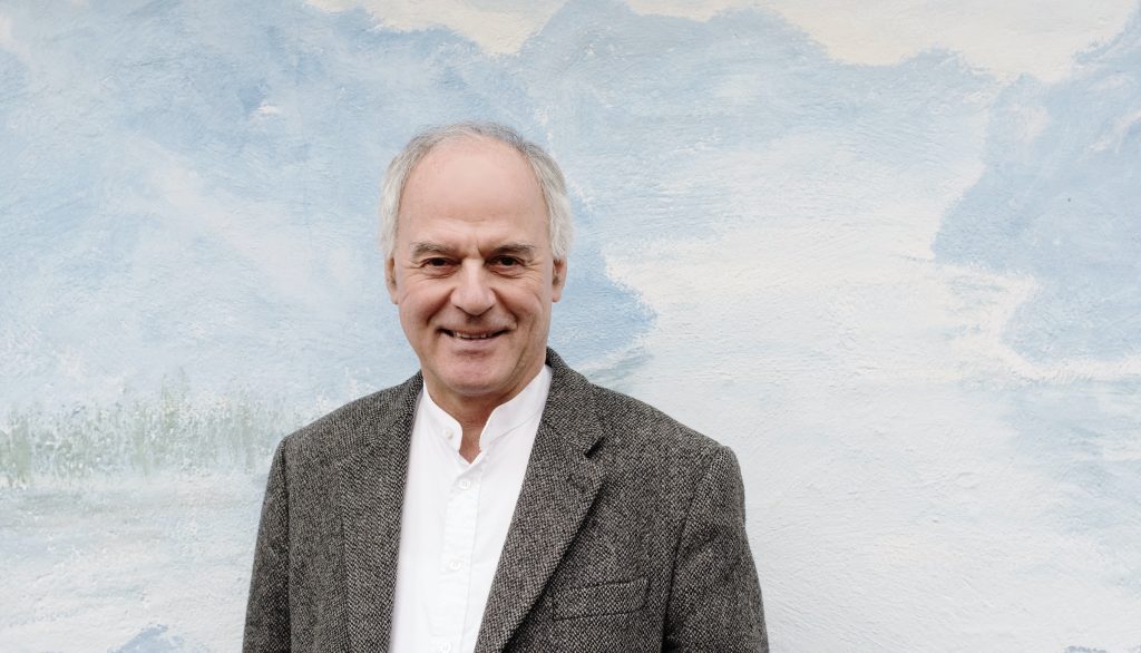 Philosoph Wilhelm Schmid am Rande einer Lesung.