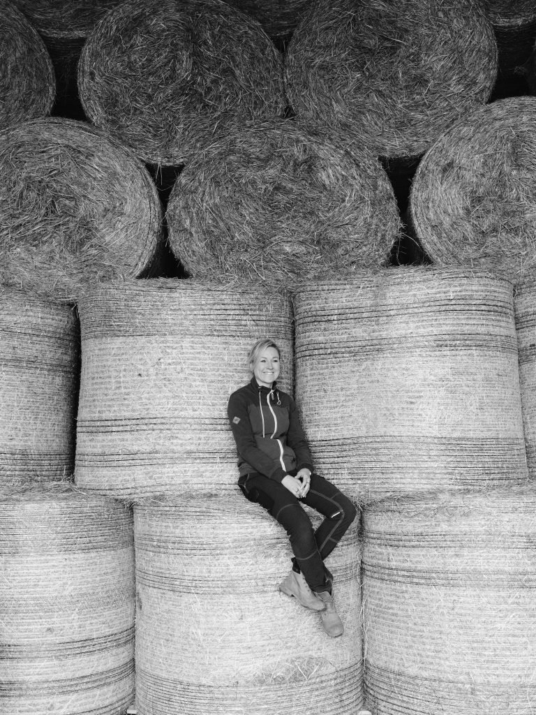 Die Landwirtin Linda Kelly, fotografiert von Gerald von Foris