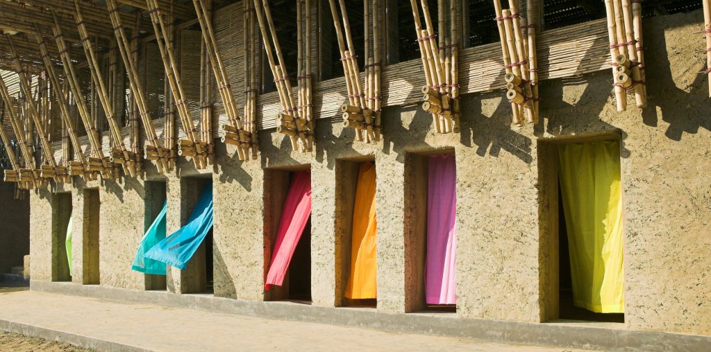 Die Schule in Rudrapur. Foto: Kurt Hoerbst