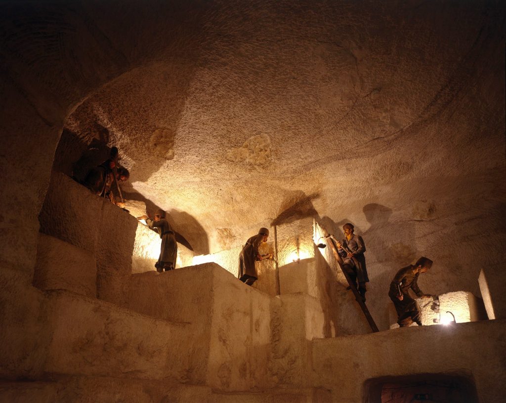 In Lebensgrüße: Das Salzbergwerk im Deutschen Museum