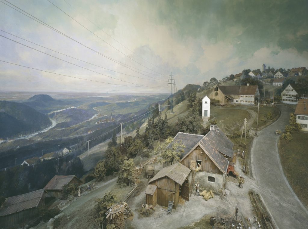 »Der Weg des Stroms« ist ein besonders bekanntea Diorama aus dem Deutschen Museum. Foto: Deutsches Museum